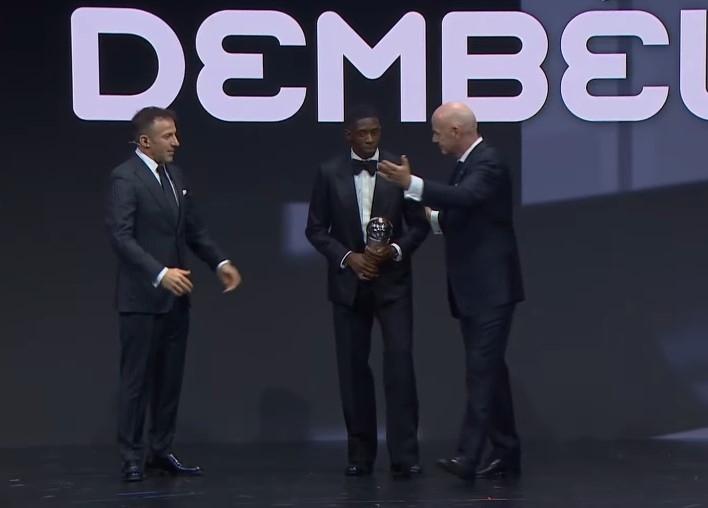 تصاویر مراسم The Best 2025 فیفا تصاویر مراسم The Best 2025 فیفا,عکس های دمبله در مراسم The Best 2025 فیفا,تصاویر بازیکنان در مراسم The Best 2025 فیفا