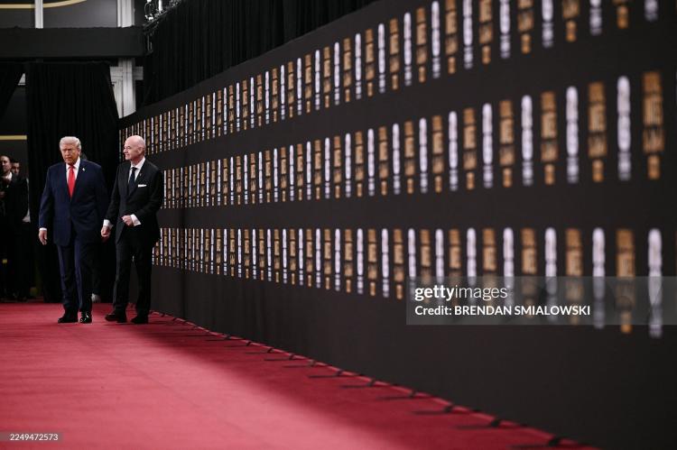 تصاویر قرعه کشی جام جهانی 2026,عکس های فرش قرمز قرعه کشی جام جهانی 2026,تصاویر قلعه نویی در قرعه کشی جام جهانی 2026