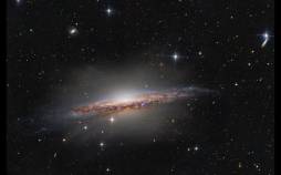 عکس روز ناسا از یک کهکشان مارپیچی کهکشان مارپیچی,عکس روز ناسا از یک کهکشان مارپیچی