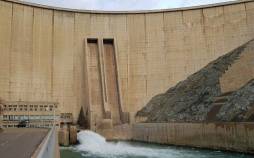 حجم سد زایندهرود به پایینترین سطح تاریخی رسید حجم سد زایندهرود,کاهش حجم سد زایندهرود