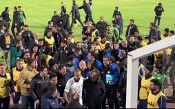 درگیری لفظی ساپینتو و رحمتی | مربی دروازهبانهای استقلال زخمی شد درگیری لفظی ساپینتو و رحمتی,دیدار استقلال و خیبر