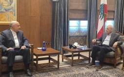 دیدار سفیر ایران با رئیس پارلمان لبنان مجتبی امانی,دیدار سفیر ایران با رئیس پارلمان لبنان
