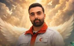 سیل جهرم,فوت امدادگر هلال احمر در سیل جهرم