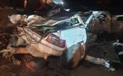 واژگونی خودرو سواری پژو در محور جادهای بوشهر | یک فوتی و 2 مصدوم حوادث بوشهر,واژگونی خودرو سواری پژو در محور جادهای بوشهر