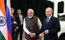 پوتین و مودی,رئیس جمهور روسیه و نخست وزیر هند