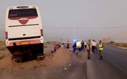 واژگونی اتوبوس در کمربندی شرقی کرمانشاه,حوادث کرمانشاه