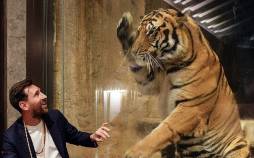 تصاویر مسی و دوستان در هند,عکس های لیونل مسی در هند,تصاویری از حضور مسی در هند