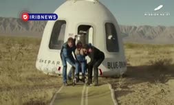 فیلم | سفر یک فرد معلول به فضا برای نخستین بار در تاریخ