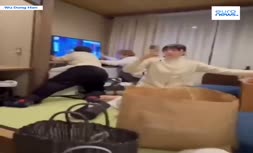 فیلم | رفتار عجیب مردم ژاپن حین زلزله 7.5 ریشتری فیلم | رفتار عجیب مردم ژاپن حین زلزله 7.5 ریشتری