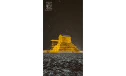 فیلم | بارش برف در آرامگاه کوروش (آذر 1404)