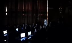 فیلم | قطع ناگهانی برق در جلسه شورای شهر تهران