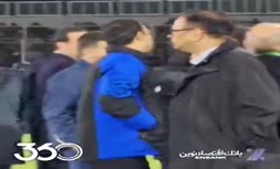 فیلم | درگیری شدید ساپینتو و رحمتی پس از دیدار خیبر و استقلال