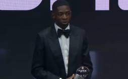 تصاویر مراسم The Best 2025 فیفا,عکس های دمبله در مراسم The Best 2025 فیفا,تصاویر بازیکنان در مراسم The Best 2025 فیفا