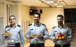 تصاویر شب یلدای آتش‌نشان‌ها در همدان,عکس های شب یلدا آتش نشان های همدان,تصاویری از جشن شب یلدا 1404 در همدان