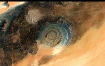 چشم صحرا,عکس آژانس فضایی اروپا از چشم صحرا