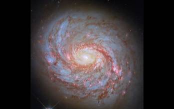کهکشان مارپیچی,عکس روز ناسا از یک کهکشان مارپیچی با مرکز فعال