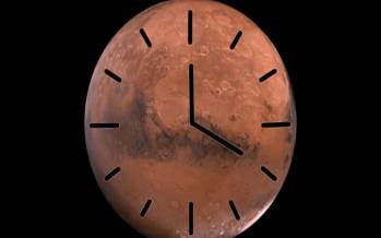 مریخ,زمان در مریخ