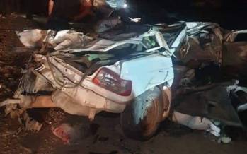 حوادث بوشهر,واژگونی خودرو سواری پژو در محور جاده‌ای بوشهر