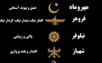 اینفوگرافیک نمادهای اصیل ایرانی