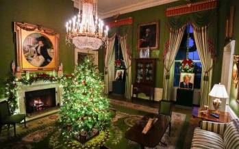 تصاویر | حال و هوای کریسمس 2026؛ از کاخ سفید تا توکیو تصاویر حال و هوای کریسمس 2026,عکس های حال و هوای کریسمس 2026 در آمریکا,تصاویر کریسمس