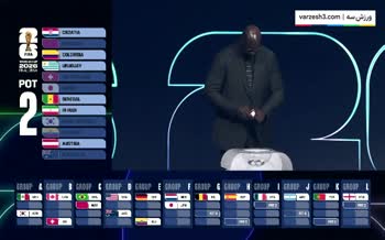 فیلم | همگروهی تیم ملی فوتبال ایران با بلژیک و مصر در گروه G جام جهانی 2026