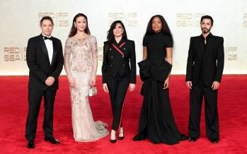 تصاویر فرش قرمز جشنواره فیلم دریای سرخ عربستان سعودی,عکس های جشنواره فیلم دریای سرخ,تصاویر جشنواره فیلم دریای سرخ در عربستان