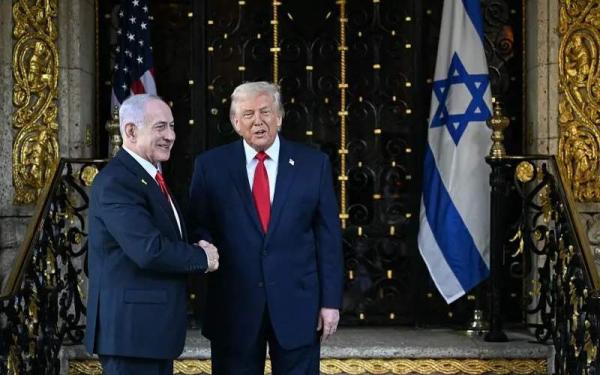 ترامپ و نتانیاهو,رئیس جمهور آمریکا و نخست وزیر اسرائیل