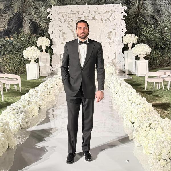 علیرضا حقیقی,عکس علیرضا حقیقی در لباس دامادی