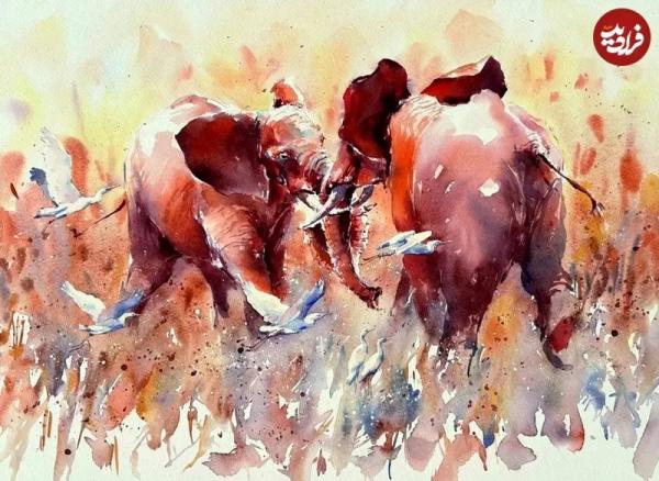 نقاشی‌های حیات وحش,زیباترین نقاشی‌های حیات وحش در سال ۲۰۲۵