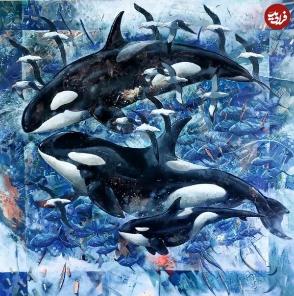 نقاشی‌های حیات وحش,زیباترین نقاشی‌های حیات وحش در سال ۲۰۲۵