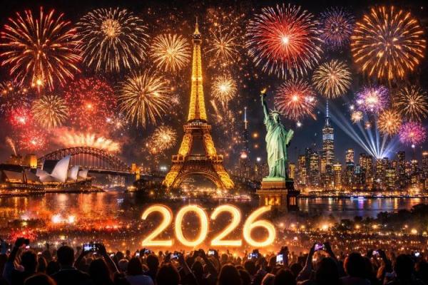 سال 2026 سال 2026,سال نوی میلادی 2026 در سراسر جهان