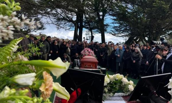 بهرام بیضایی,مراسم خاکسپاری بهرام بیضایی در آمریکا