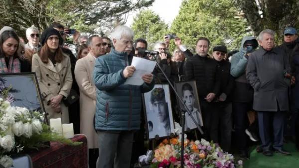 بهرام بیضایی,مراسم خاکسپاری بهرام بیضایی در آمریکا