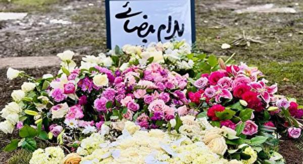 بهرام بیضایی,مراسم خاکسپاری بهرام بیضایی در آمریکا