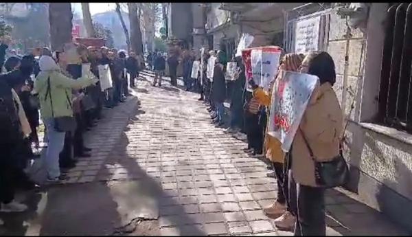 تجمع بازنشستگان,تجمع بازنشستگان تامین اجتماعی در رشت و تهران