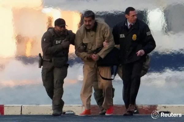 مادورو,انتقال مادورو همسرش به دادگاه نیویورک