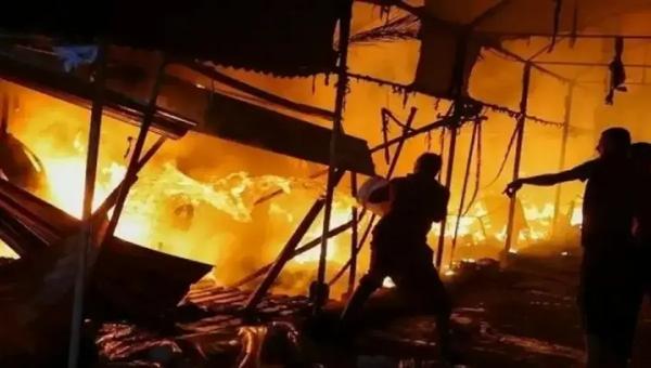 آتشسوزی کارخانه کاله آتشسوزی کارخانه کاله,مهار آتشسوزی کارخانه کاله