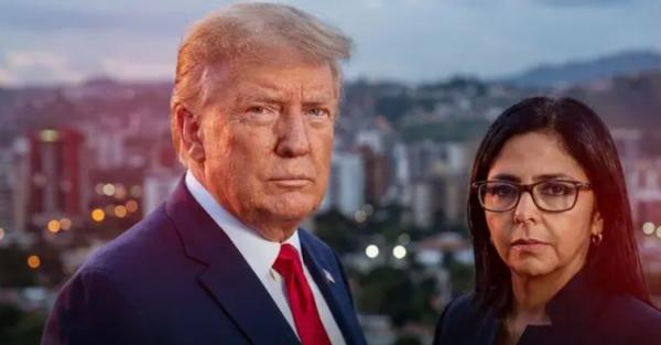 دلسی رودریگز و ترامپ,رئیس جمهور ونزوئلا و آمریکا