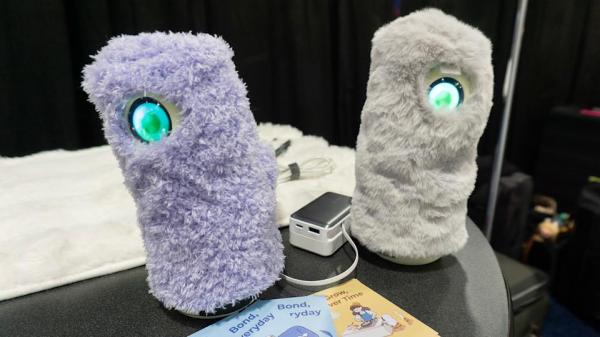 ربات,ربات‌های بامزه و پشمالوی ژاپنی در نمایشگاه CES 2026