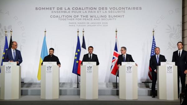 حامیان اوکراین در پاریس حامیان اوکراین در پاریس,کنفرانس خبری حامیان اوکراین