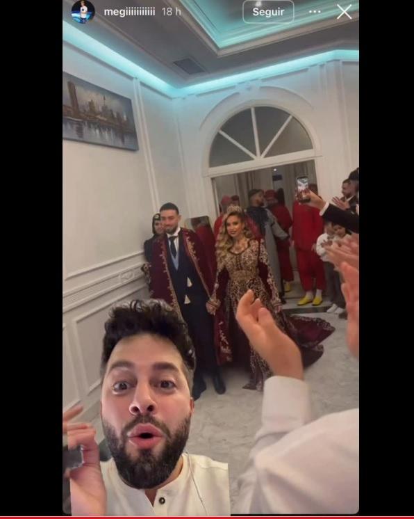 منیر الحدادی,مراسم نامزدی منیر الحدادی