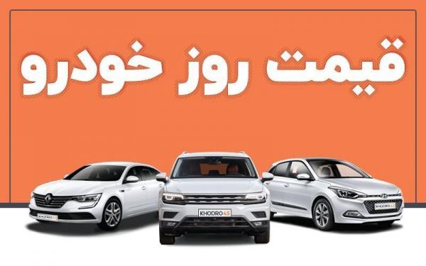 قیمت خودرو,قیمت خودرو در 8 بهمن 1404