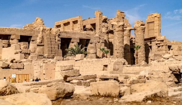 دریاچه مقدس,کشف محل دریاچه مقدس در معبد مصر باستان