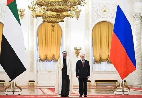 پوتین,رئیس جمهور روسیه و مقام اماراتی