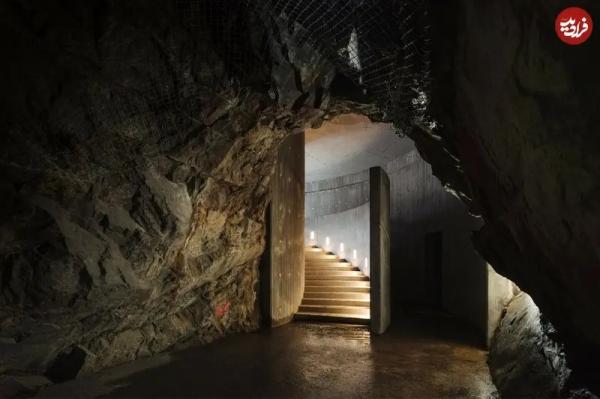 زیرزمین,یک معماری خاص برای ورودی غار زیرزمینی