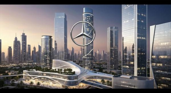 شهرک بنز در دبی,شهرک مرسدس بنز در دبی