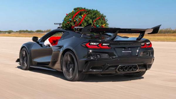 درخت کریسمس,حمل درخت کریسمس با سرعت ۳۱۲ کیلومتر