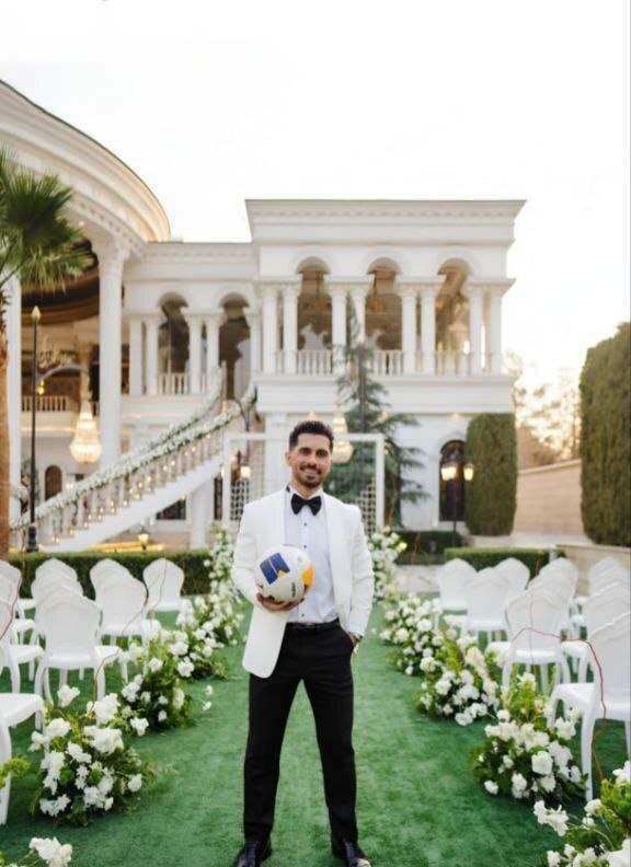 امید عالیشاه,مراسم عروسی امید عالیشاه