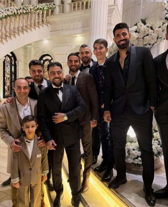 امید عالیشاه,مراسم عروسی امید عالیشاه