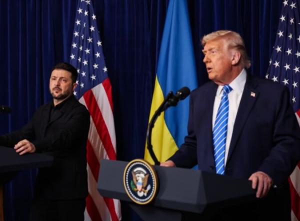 زلنسکی و ترامپ,رئیس جمهور اوکراین و آمریکا